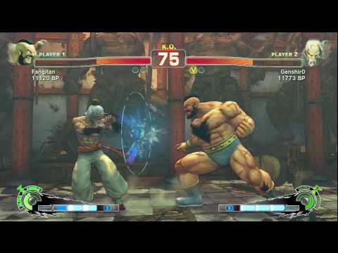 SSF4: Fangitan (Zangief) VS Genshir0 (Gen)