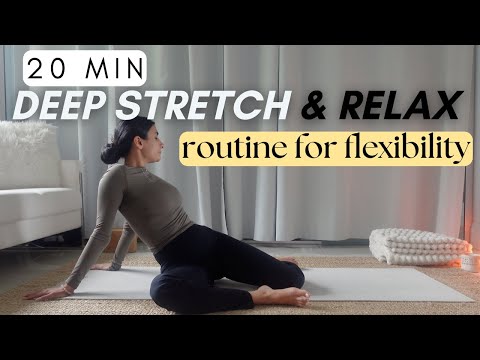 20 MIN FULL BODY STRETCH & RELAX | Yoga Routine For Flexibility - All Levels (Yoga With Nancy)