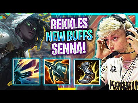 REKKLES TRIES SENNA WITH NEW BUFFS! | FNC Rekkles Plays Senna ADC vs Ezreal!  Season 2023