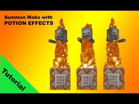Dragnoz - Tutorial: Summon mobs with custom Potion effects and attributes in minecraft 1.7