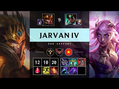 Jarvan IV Support vs Karma - VN Grandmaster Patch 25.20
