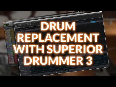 Using Superior Drummer 3 Tracker For Fast Replacement