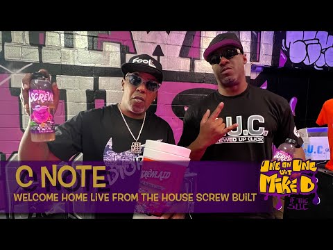 Welcome Home C Note - 1st official Interview since being Home. Botany is the block...