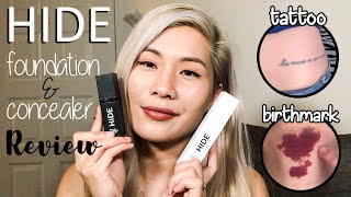 Hide Foundation and Concealer Review - Light Beige Shade