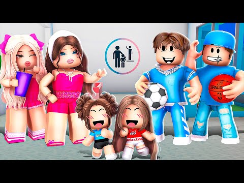 GIRLS Family vs BOYS Family In Roblox Brookhaven!!