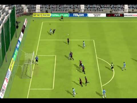 Fifa 2010 - Aus dem Lauf von rechts ins linke Eck