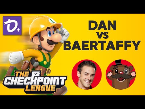 Super Mario Maker 2 Checkpoint League! - Dan vs BaerTaffy!