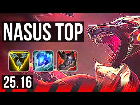 NASUS vs FIORA (TOP) | Comeback | EUW Master | 25.16