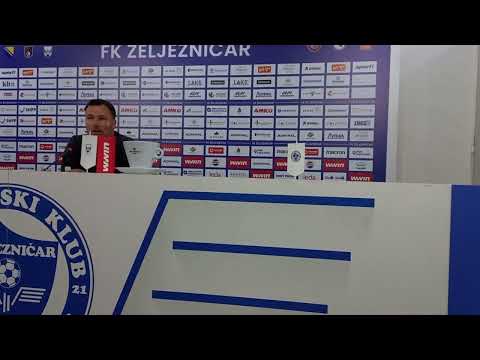 Kup BiH 2024/25, Željezničar Sarajevo - Široki Brijeg 1-0, konferencija za štampu Željezničar