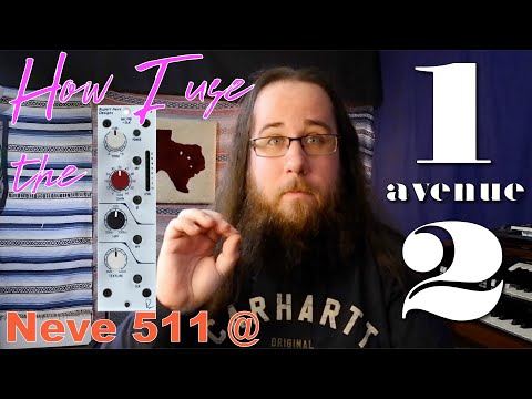 How I use my Rupert Neve Designs 511 500 series preamp at Half Avenue!