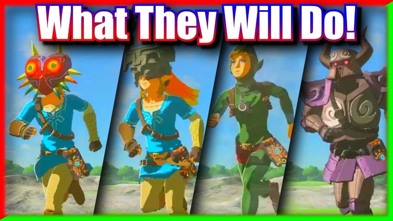 What Every New DLC Mask & Armor Does - Zelda Breath of the Wild