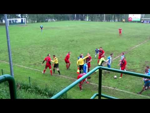 Pagen Gnojnik 1-1(0-0) Olimpia Bucze, czerwone kartki