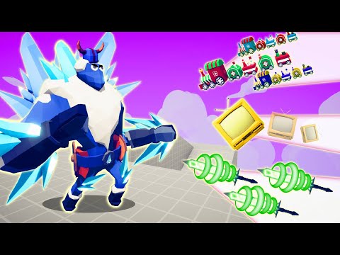 THROW EVERYTHING AT ULTIMATE ICE GIANT (NEW) | TABS - Totally Accurate Battle Simulator