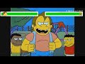 Bart Vs Nelson With Healthbars
