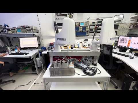 Yamaha SCARA Robot YK400XE-4 Test Run | Controller RCX340 | 400mm | Payload 4kg