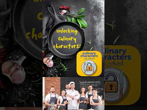 Unlocking Culinary Characters