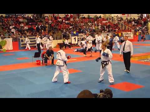 María Luz Deiros Covelo (ESP) v Katie Oliff (ENG) - Female -57kg Sparring