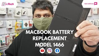 Apple Mac book model 1466 battery replacement urdu/hindi 2021