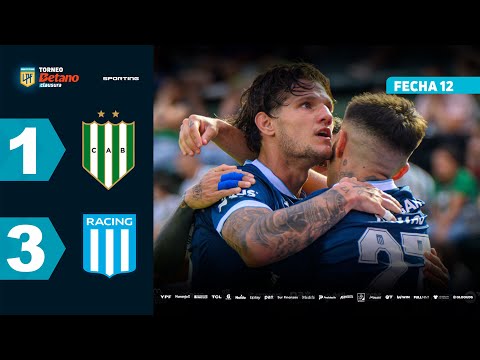 BANFIELD 1 - 3 RACING | Resumen del partido | #TorneoBetano Clausura 2025