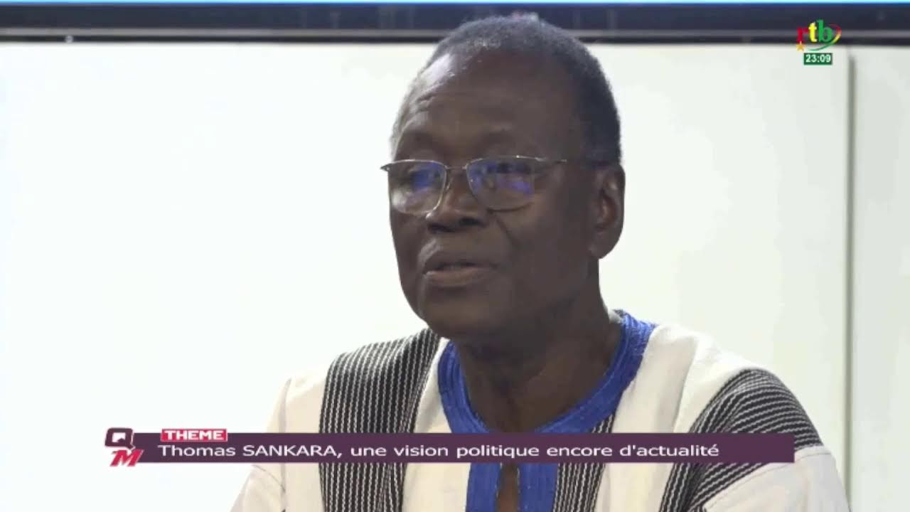 RTB- "Questions majeures" traite du thème: "Thomas Sankara, une vision politique encore d'actualité"