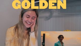 HARRY STYLES GOLDEN OFFICIAL VIDEO REACTION