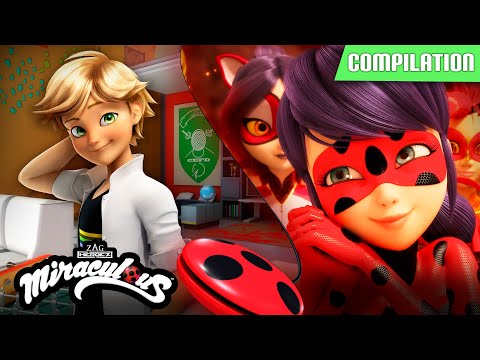 MIRACULOUS | 🐞 Compilation 🐾 | FULL EPISODES ▶️ [Risk - Strikeback] Season 4