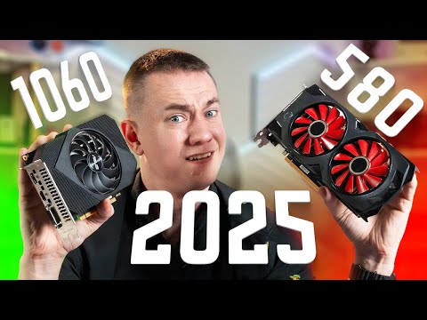 GTX 1060 против RX 580 в 2025 году — Fine Wine?