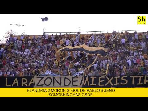 Somoshinchas Csdf- Flandria 2 Moron 0. El gol de Pablo Bueno