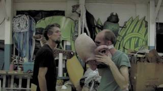 preview picture of video 'Paperhand Puppet Rehearsal for Islands Unknown'