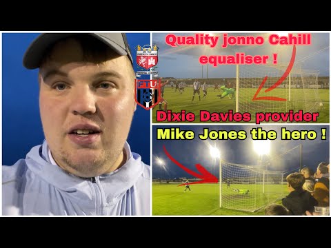 Prestatyn 1-1 Flint Town (4-1pens) Matchday vlog *Seasiders hard work pays off*