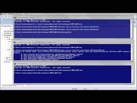 JAVA RMI (03 - app security setup)