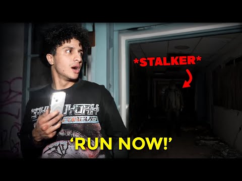 Crazy Stalker Chased Me Through an Abandoned Hospital at 3 AM!