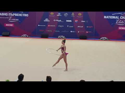 Katrin Taseva, hoop final, DP Elit 2019