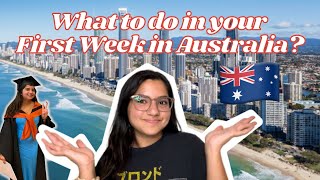 First Week in Australia: What You MUST Do (International Student Guide)