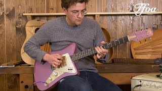 Video thumbnail for UMA Jetson Burgundy Mist played by Maarten Dispa | Demo @ The Fellowship of Acoustics by TFOA Demos