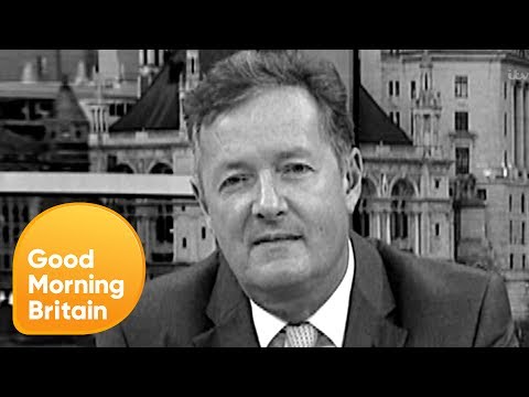 Piers Morgan Reacts to Being Brutally Silenced by Susanna Reid