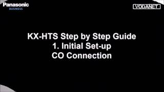 Panasonic KX HTS 32 Kurulum Rehberi 01 04 CO Connection