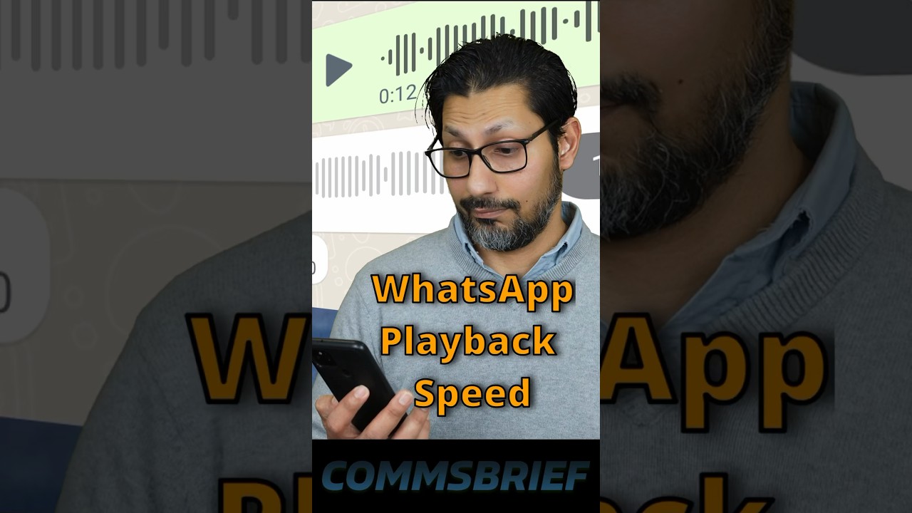 How to Adjust WhatsApp Voice Message Playback Speed