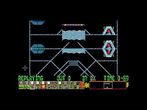 Lemmings custom - "Houston , we got a problem ! " by Leviathan ( Lemmix )