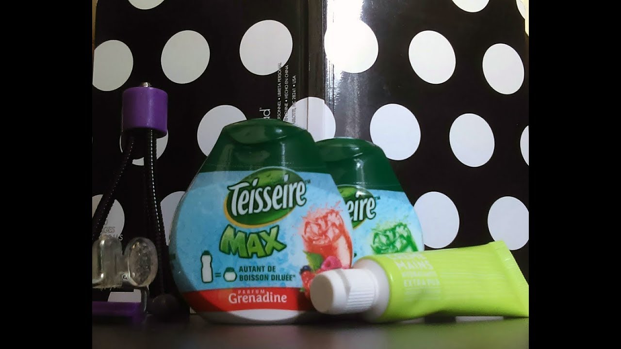 #2 Les minis minis : sirop Tesseire, crème et trépied