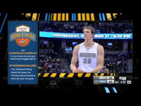 Timofey Mozgov vs Spurs   11 Pts  15 12 2014