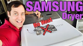 Why this SAMSUNG dryer isn’t heating | Quick DC47-00019A element fix | DVE50R5400W/A3
