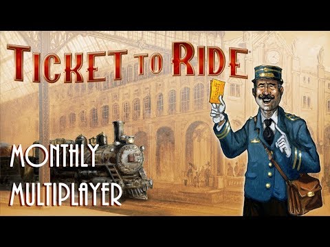Monthly Multiplayer: Ticket To Ride — Game 3