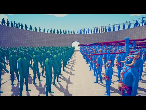 100x ZOMBIES + FLYING ZOMBIES vs. RANGED | TABS - Totally Accurate Battle Simulator