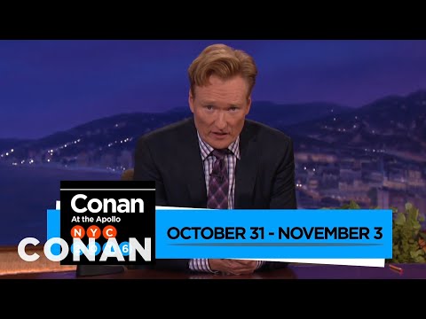 Watch #ConanNYC 10/31-11/3 | CONAN on TBS
