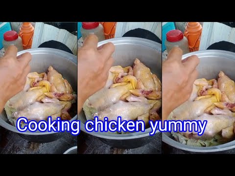 Primitive Technology - New style cooking geese in clay hole - Eating delicious