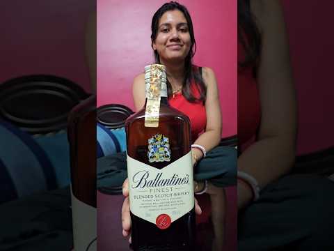 How to Make a Scotch Whisky Peg #shorts #shortvideo #whisky #alcohol #ballantines #scotch
