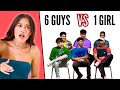 6 Guys Blind Dating 1 Girl