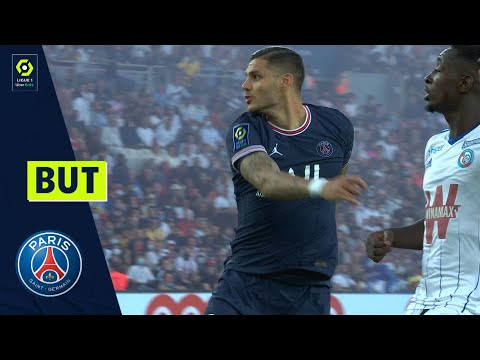But Mauro ICARDI (3' - PSG) PARIS SAINT-GERMAIN - RC STRASBOURG ALSACE (4-2) 21/22