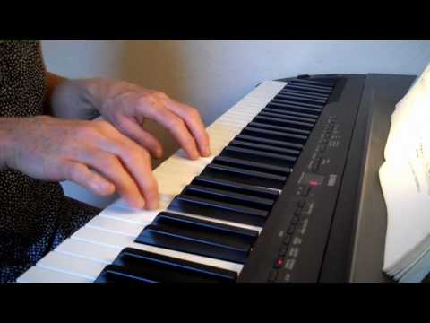 J. S. Bach - Minuet - BWV ANH 114 - harpsichord on Yamaha P155
